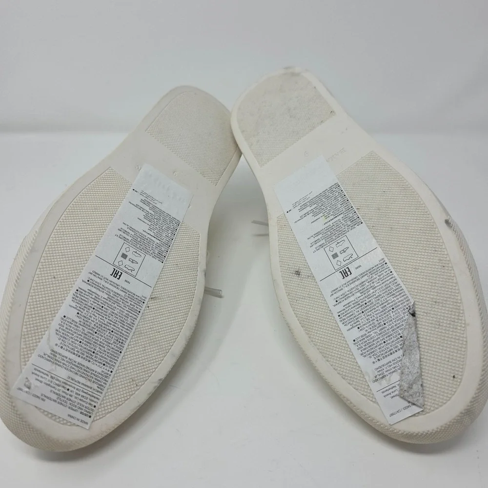 Banana Republic Nicklas Sneaker Mens Size 9 White Low Top Minimalist 662548